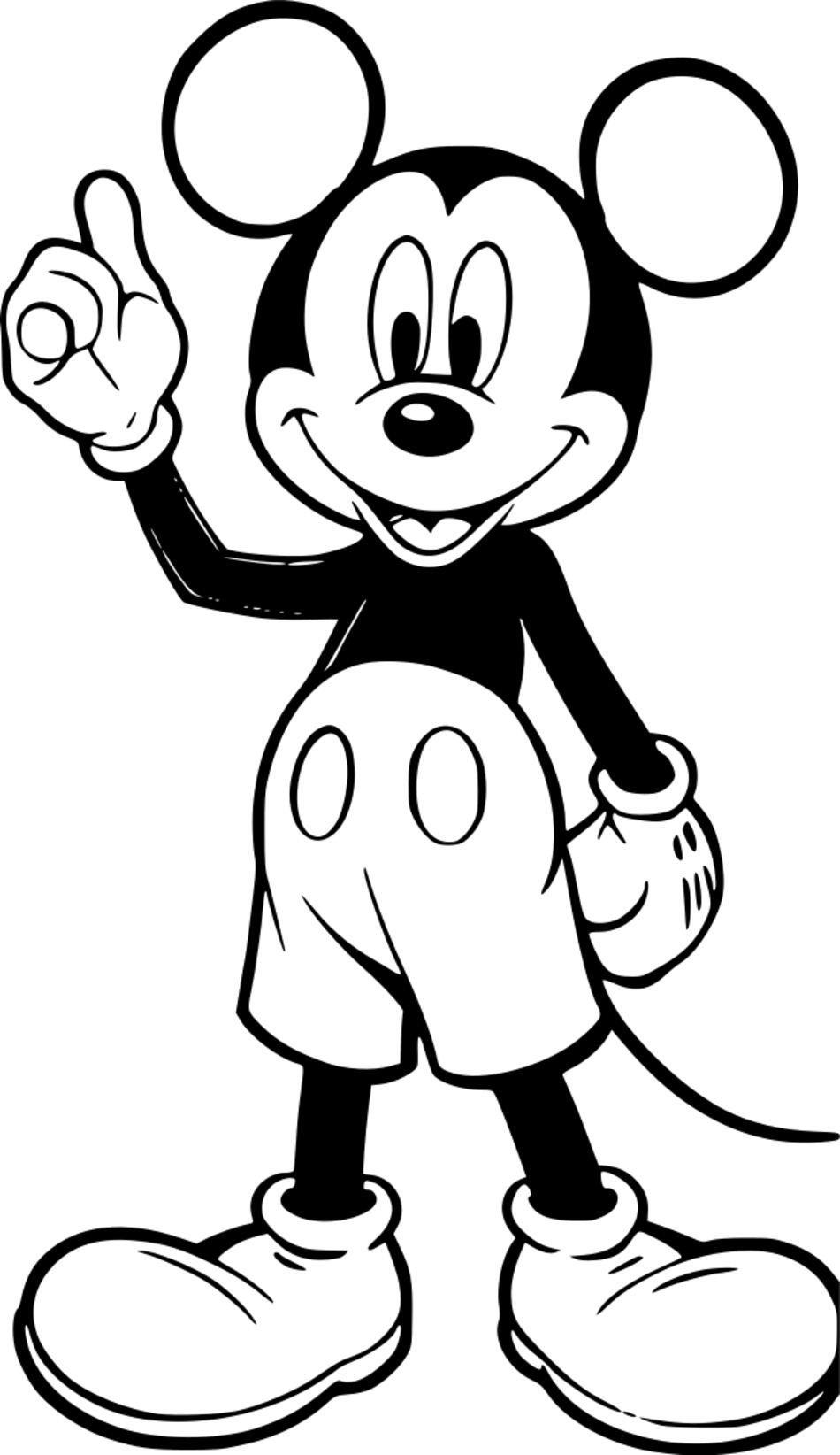 Livre de coloriage Mickey Mouse de 