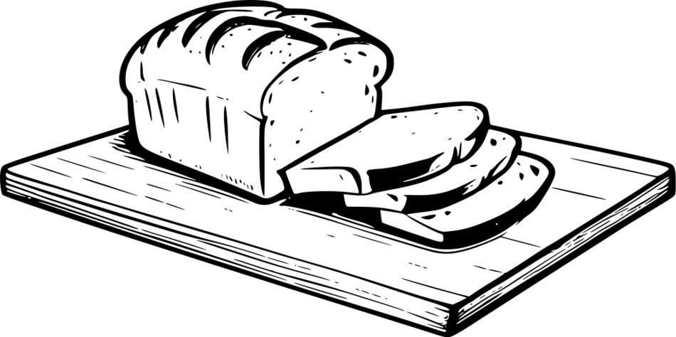 Livre de coloriage Journée du pain (Horizontal)